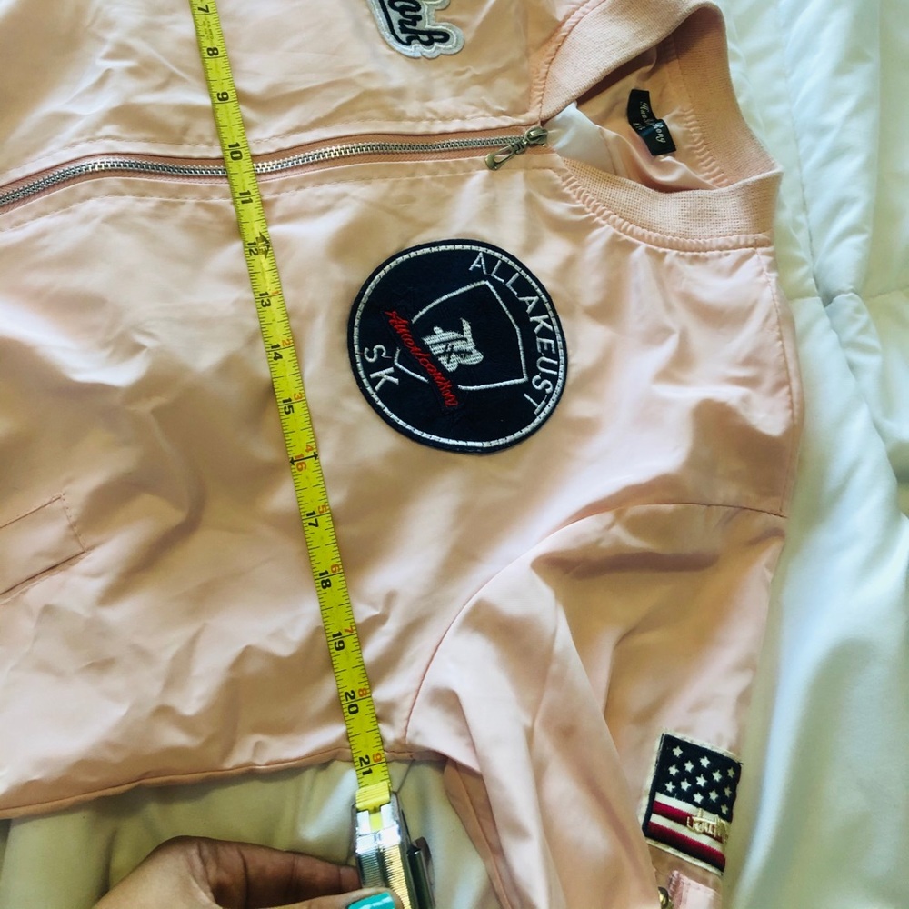Pink Varsity Jacket - Picture 3 of 4